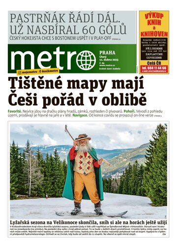 Obálka e-magazínu deník METRO 11.4.2023