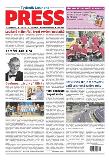 Obálka e-magazínu Lounský press 26/4