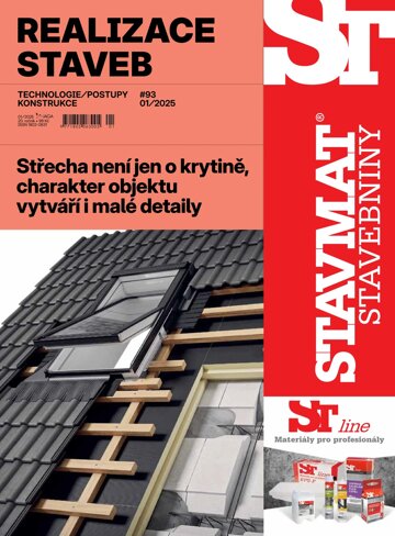 Obálka e-magazínu Realizace staveb 1/2025