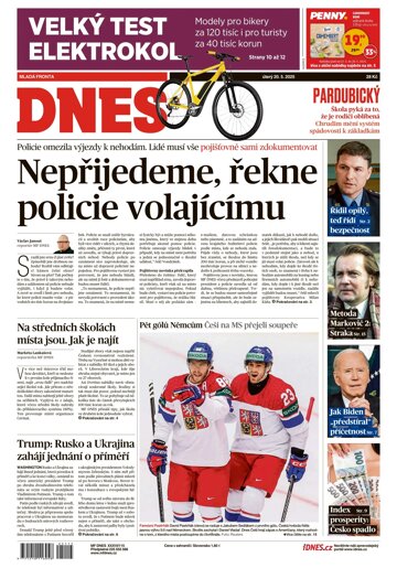 Obálka e-magazínu MF DNES Pardubický - 20.05.2025