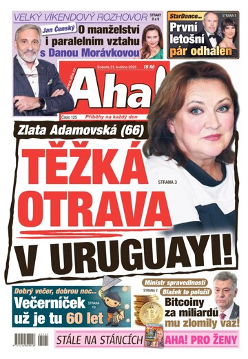 Obálka e-magazínu AHA! 31.5.2025