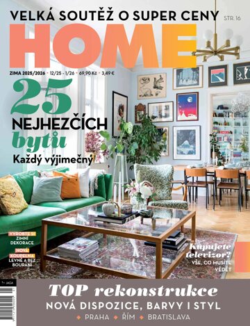 Obálka e-magazínu HOME 12/25-01/26
