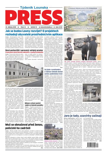Obálka e-magazínu Lounský press 12/26