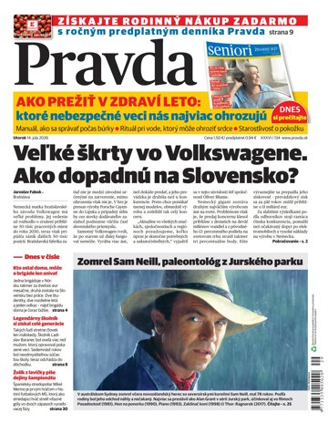 Obálka e-magazínu Pravda 14. 7. 2026