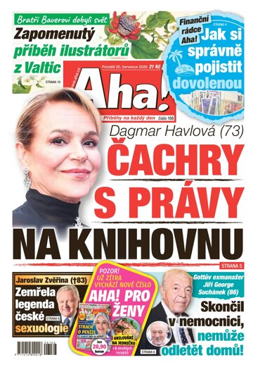 Obálka e-magazínu AHA! 20.7.2026