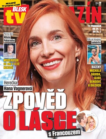 Obálka e-magazínu Blesk Tv magazín - 24.07.2026