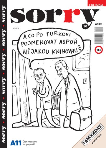 Obálka e-magazínu Sorry 10/2026