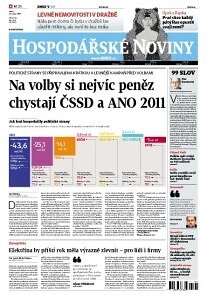 Obálka e-magazínu Hospodářské noviny 156 - 13.8.2013