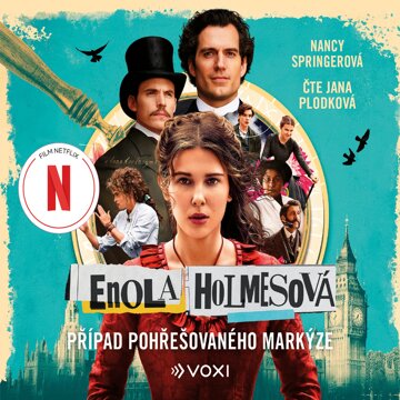 Obálka audioknihy Enola Holmesová - Případ pohřešovaného markýze