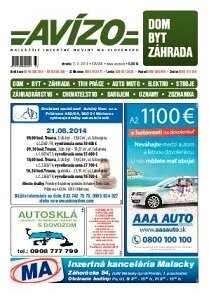 Obálka e-magazínu Avízo 96 (13.8.2014)