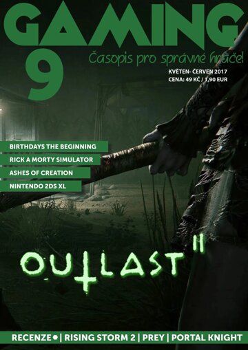 Obálka e-magazínu GAMING 9