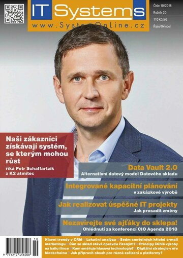 Obálka e-magazínu IT Systems 10/2018