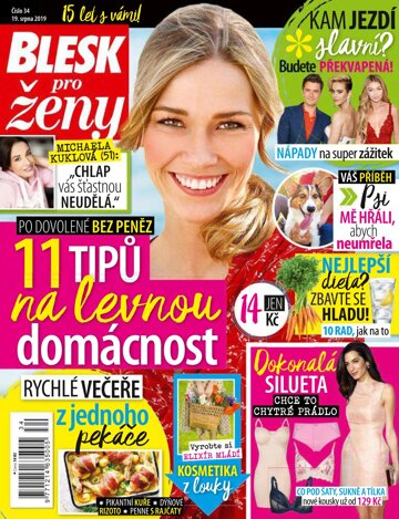 Obálka e-magazínu Blesk pro ženy 34/2019