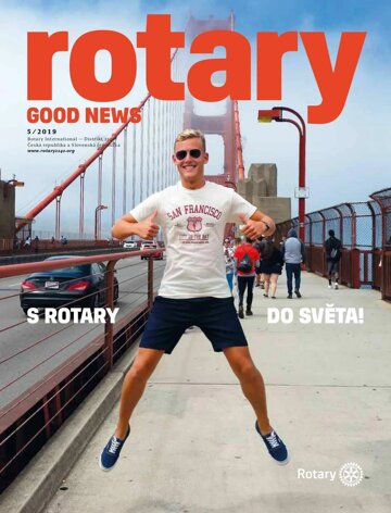 Obálka e-magazínu Rotary Good News 5 / 19