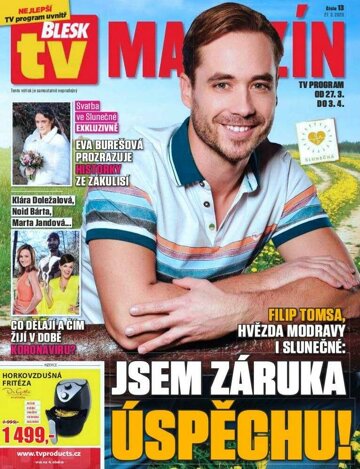 Obálka e-magazínu Blesk Tv magazín - 27.3.2020