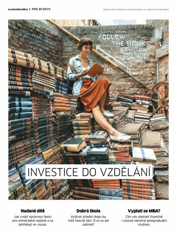 Obálka e-magazínu Hospodářské noviny - příloha 029 - 11.2.2021 příloha Investice do vzdělání