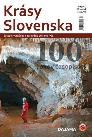Obálka e-magazínu Krásy Slovenska 7-8/2021
