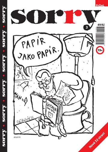 Obálka e-magazínu Sorry 3/2021