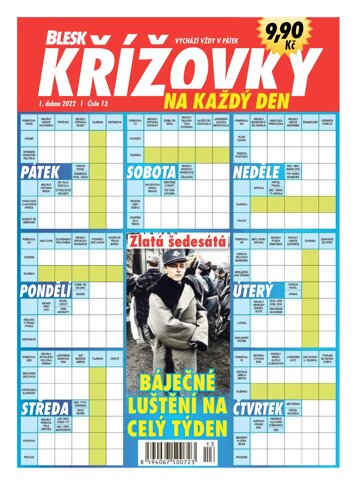 Obálka e-magazínu Blesk křížovky na každý den 13/2022