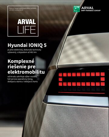 Obálka e-magazínu Arval Life jar 2022