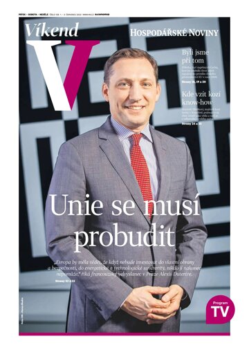 Obálka e-magazínu Hospodářské noviny - příloha Víkend 128 - 1.7.2022 Víkend