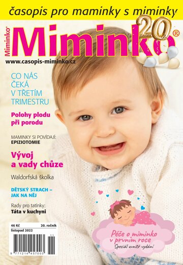 Obálka e-magazínu Miminko 11/2022