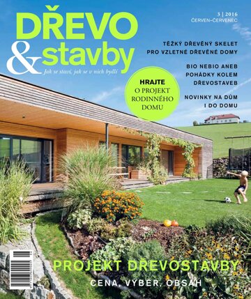 Obálka e-magazínu DŘEVO&stavby 3/2016