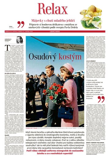 Obálka e-magazínu LN+ Čechy - 20.5.2023
