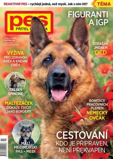 Obálka e-magazínu Pes přítel člověka 7/2023