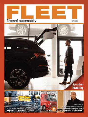 Obálka e-magazínu FLEET firemní automobily 3/2023