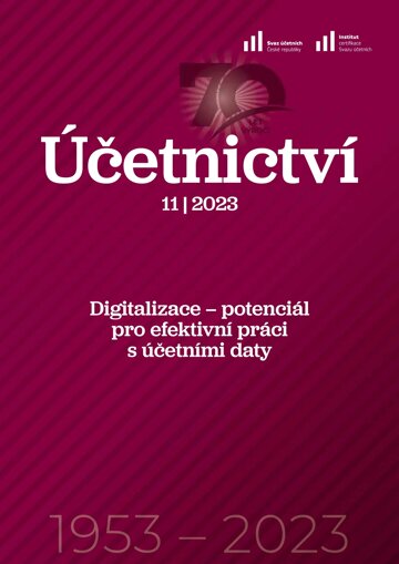 Obálka e-magazínu Účetnictví 11/2023