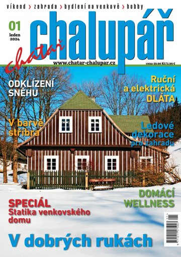 Obálka e-magazínu Chatař Chalupář 1/2024