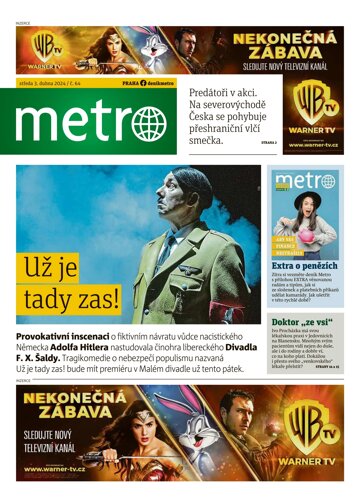 Obálka e-magazínu deník METRO 3.4.2024