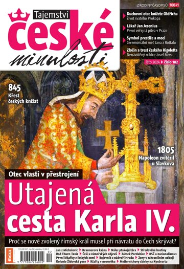 Obálka e-magazínu Tajemství české minulosti léto 2024 (č. 102)