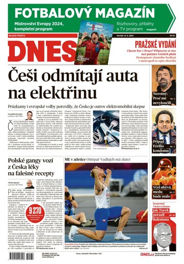 Obálka e-magazínu MF Dnes 13.6.2024