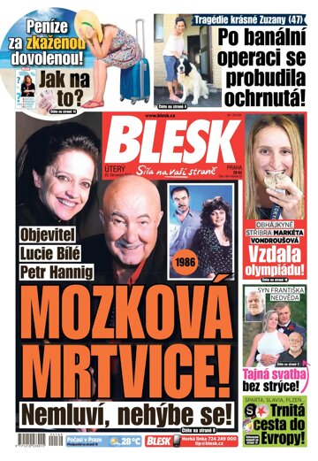 Obálka e-magazínu Blesk 23.7.2024