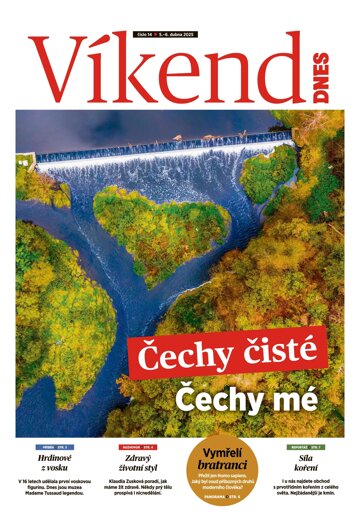 Obálka e-magazínu Víkend DNES Jižní Čechy - 5.4.2025