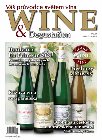 Obálka e-magazínu Wine and Degustation 5/2025