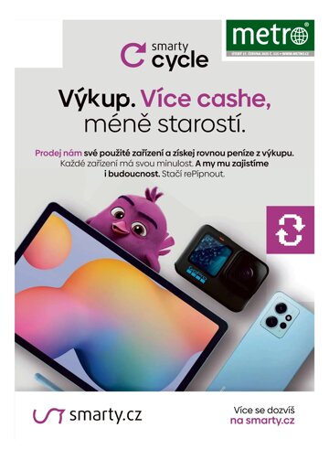 Obálka e-magazínu deník METRO 17.6.2025