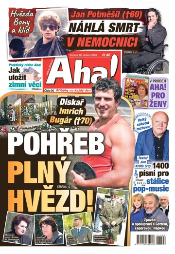 Obálka e-magazínu AHA! 18.4.2026