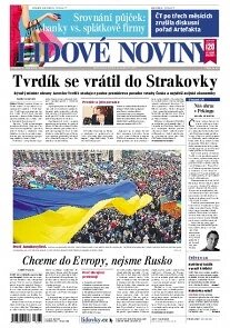 Obálka e-magazínu Lidové noviny 2.12.2013