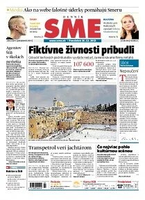 Obálka e-magazínu SME 16.12.2013