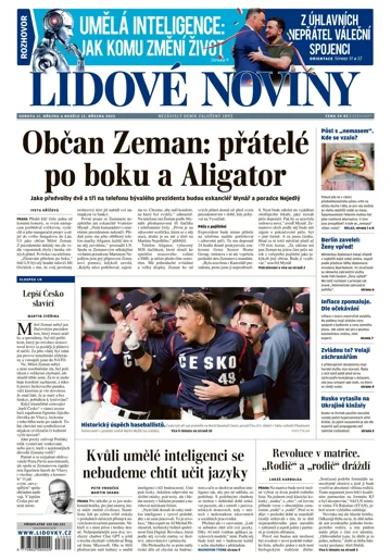 Lidové noviny 11.3.2023