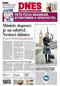 Obálka e-magazínu MF Dnes 18.9.2014