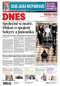 Obálka e-magazínu MF Dnes 18.10.2014