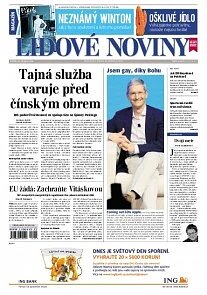 Obálka e-magazínu Lidové noviny 31.10.2014