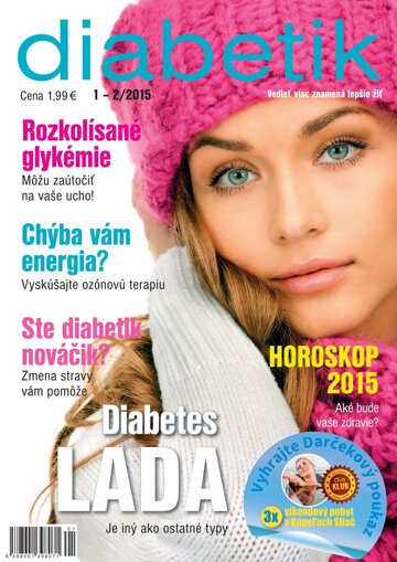 Obálka e-magazínu Diabetik 1-2/2015