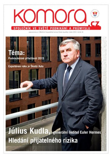 Obálka e-magazínu Komora.cz 1/2015