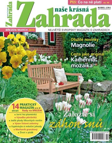 Obálka e-magazínu Naše krásná zahrada 3/2015