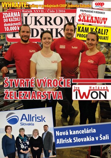 Obálka e-magazínu Súkromný podnikateľ 2/2016